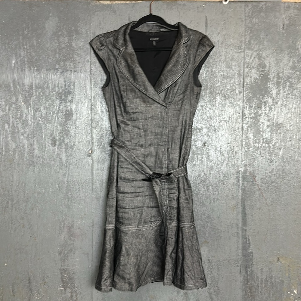 - Le Chateau Linen Midi Dress, M - Picture 5 of 10